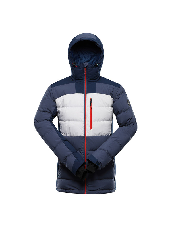 ALPINE PRO Moška puhasta smučarska jakna z membrano ptx snow ALPINE PRO FERER 2 vintage indigo