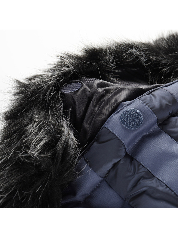 ALPINE PRO Moška smučarska jakna z membrano ptx snow ALPINE PRO NADDR vintage indigo