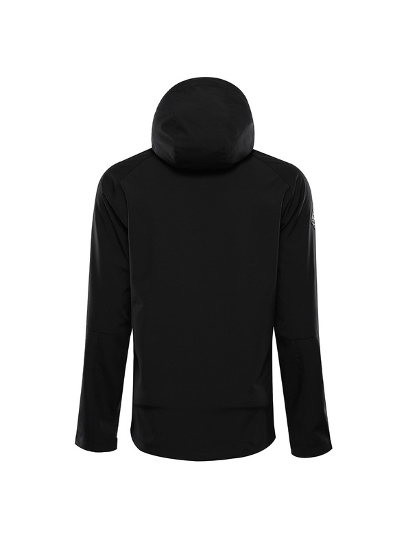 ALPINE PRO Moška softshell jakna z membrano ALPINE PRO HOOR black