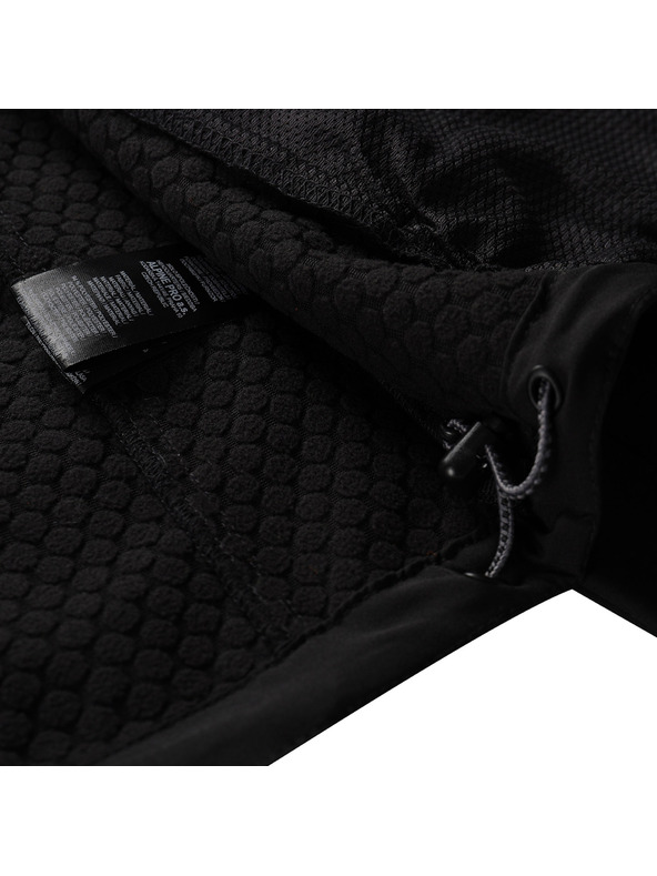 ALPINE PRO Moška softshell jakna z membrano ALPINE PRO HOOR black