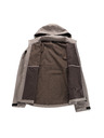 ALPINE PRO Moška softshell jakna z membrano ALPINE PRO HOOR 2 driftwood
