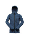 ALPINE PRO Moška softshell jakna z membrano ALPINE PRO HOOR 2 dk.metal blue