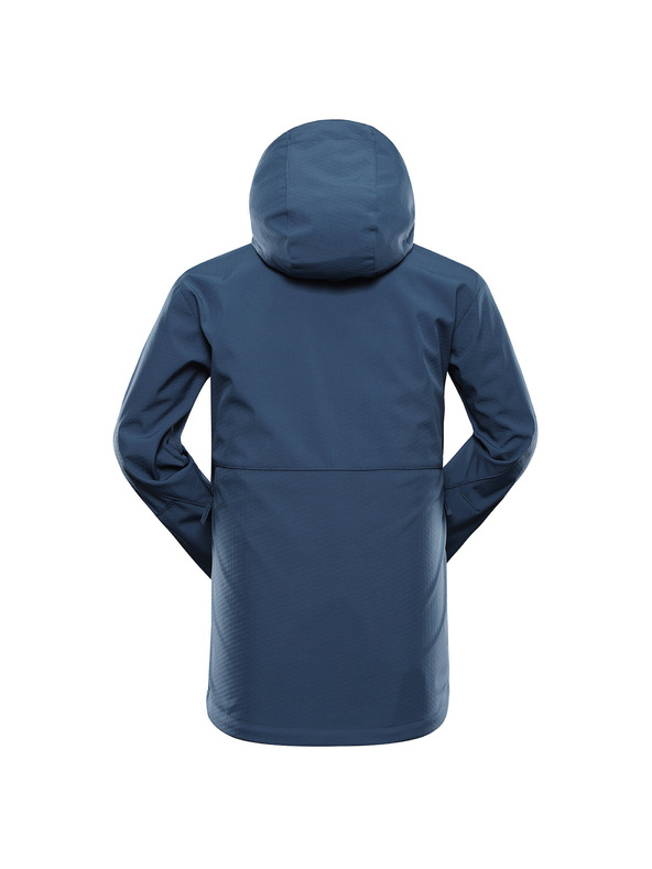 ALPINE PRO Moška softshell jakna z membrano ALPINE PRO HOOR 2 dk.metal blue