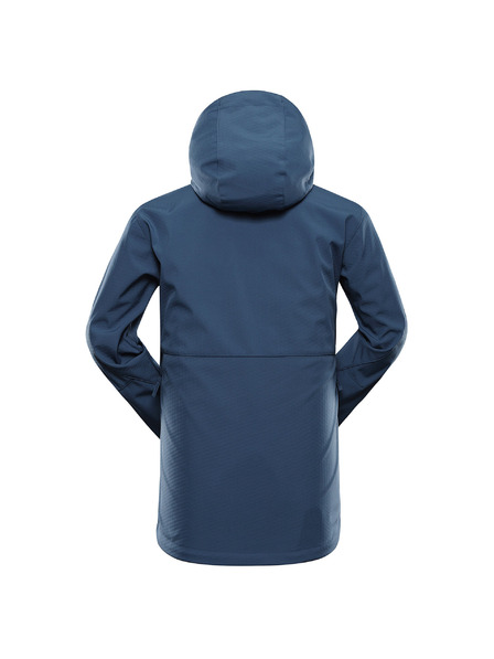 ALPINE PRO Moška softshell jakna z membrano ALPINE PRO HOOR 2 dk.metal blue