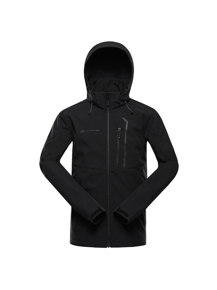 ALPINE PRO Moška softshell jakna z membrano ALPINE PRO GEDER black