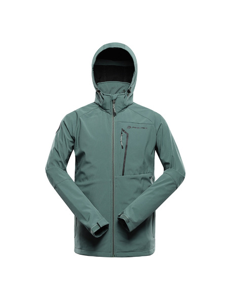 ALPINE PRO Moška softshell jakna ALPINE PRO HOOR myrtle