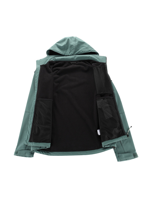 ALPINE PRO Moška softshell jakna ALPINE PRO HOOR myrtle