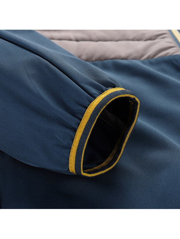 ALPINE PRO Moška jakna z merino polnilom ALPINE PRO GERL blue wing teal