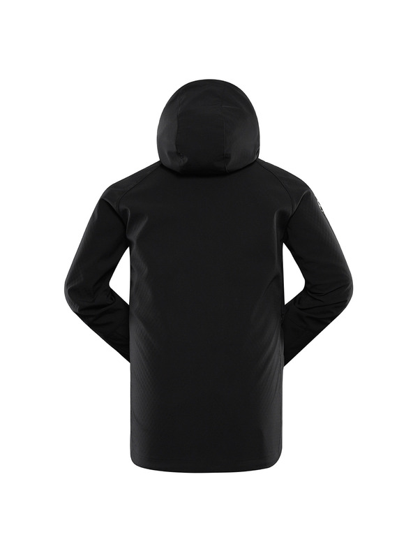 ALPINE PRO Moška softshell jakna z membrano ALPINE PRO HOOR black