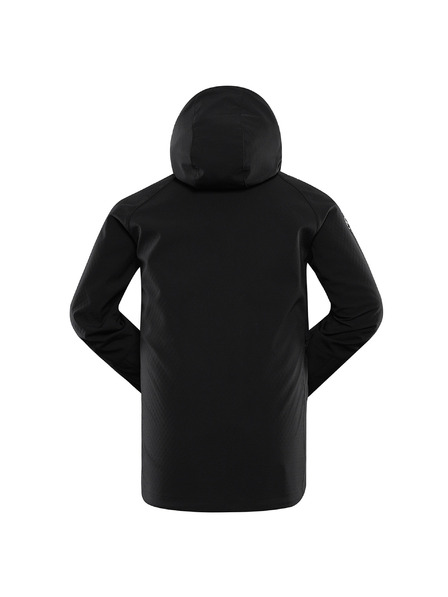 ALPINE PRO Moška softshell jakna z membrano ALPINE PRO HOOR black