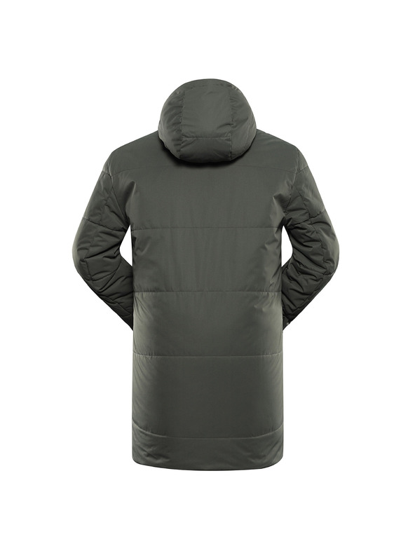 ALPINE PRO Moška daljša zimska jakna z membrano ptx ALPINE PRO COLWEL petrol