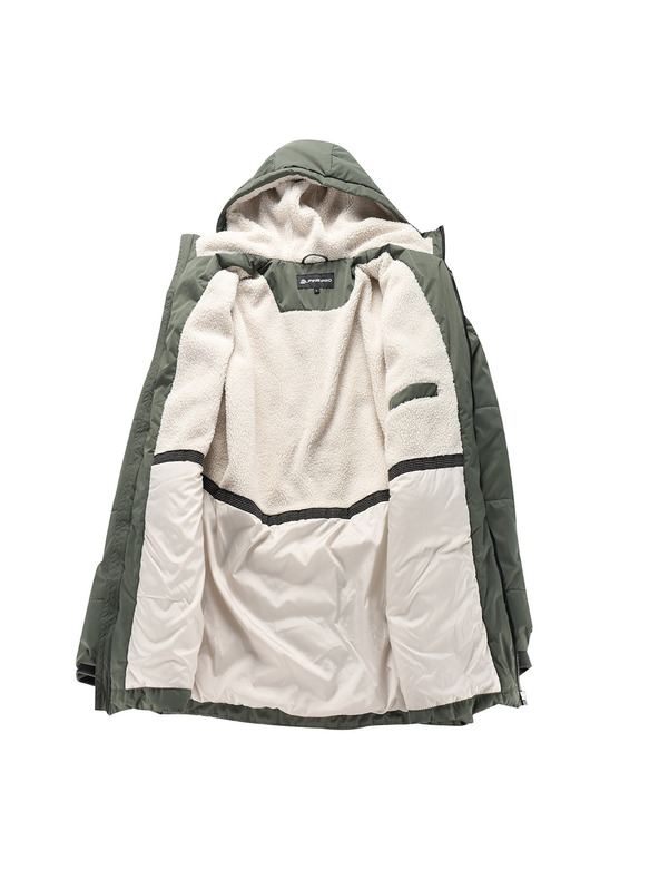 ALPINE PRO Moška daljša zimska jakna z membrano ptx ALPINE PRO COLWEL petrol