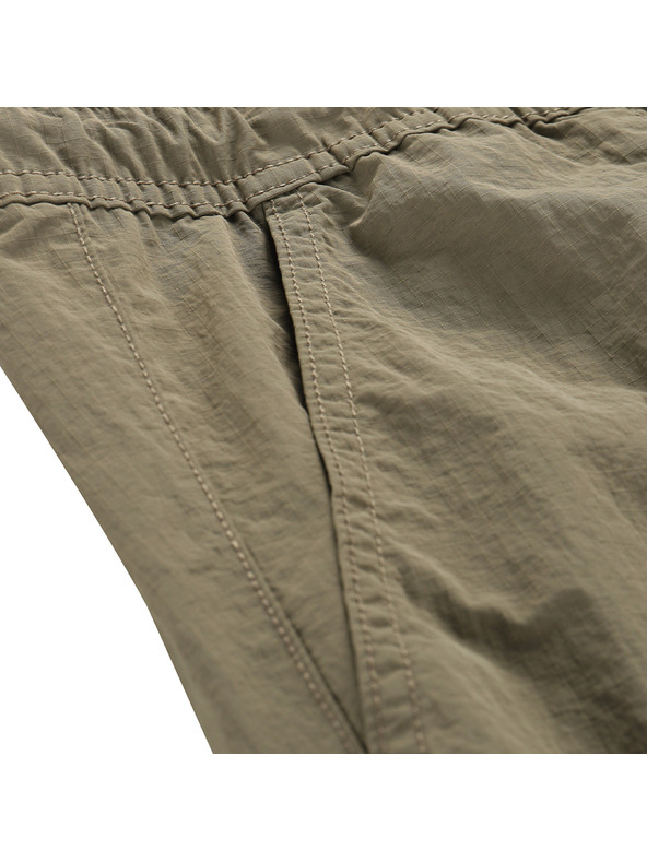 ALPINE PRO Moške prosti čas hlače z elastičnim pasom ALPINE PRO NOVER stone gray