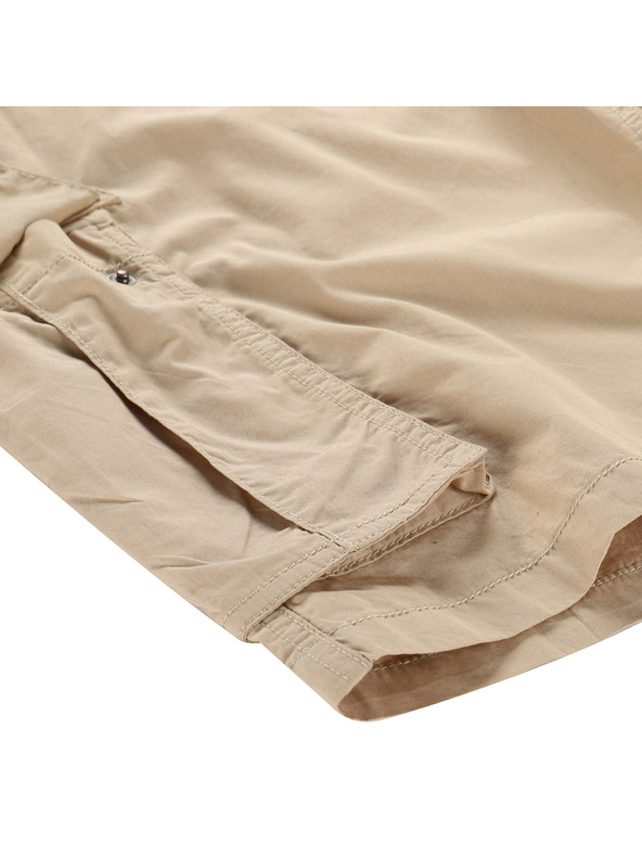 ALPINE PRO Moške bombažne kratke hlače ALPINE PRO URT camel