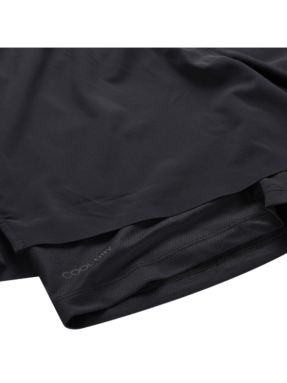 ALPINE PRO Moške športne kratke hlače s cool dry ALPINE PRO GAJER black
