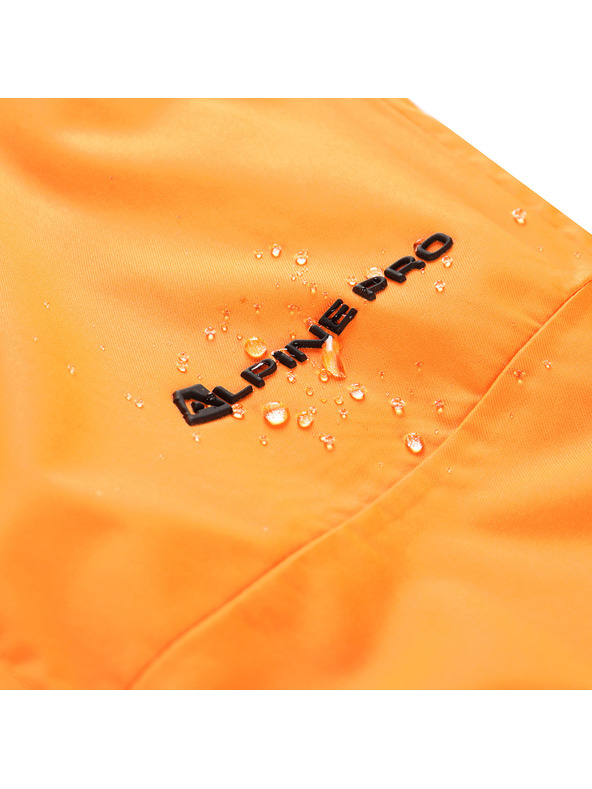 ALPINE PRO Moške smučarske hlače z membrano ptx snow ALPINE PRO EDES neon shocking orange