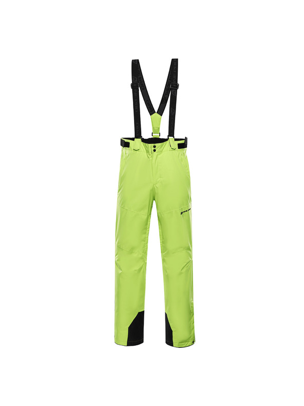 ALPINE PRO Moške smučarske hlače z membrano ptx snow ALPINE PRO EDES 2 acid lime