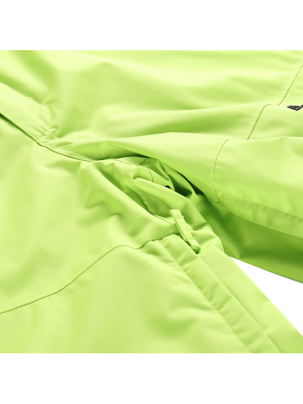ALPINE PRO Moške smučarske hlače z membrano ptx snow ALPINE PRO EDES 2 acid lime