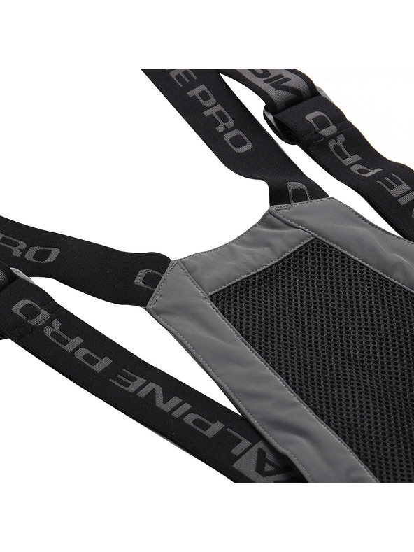 ALPINE PRO Moške smučarske hlače z membrano ptx snow ALPINE PRO WERAD 2 smoked pearl