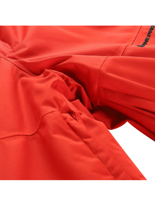 ALPINE PRO Moške smučarske hlače z membrano ptx snow ALPINE PRO EDES 2 olympic red