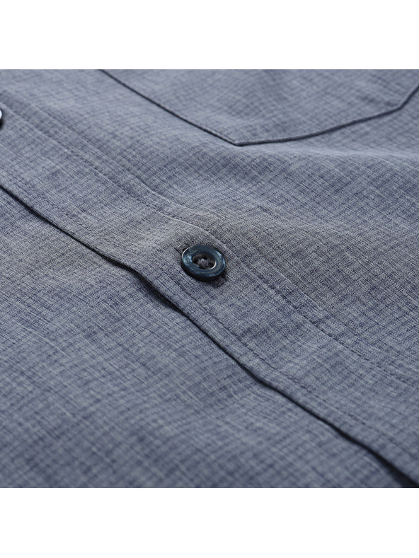 ALPINE PRO Moška hitro sušeča se srajca ALPINE PRO WERAN dk.metal blue