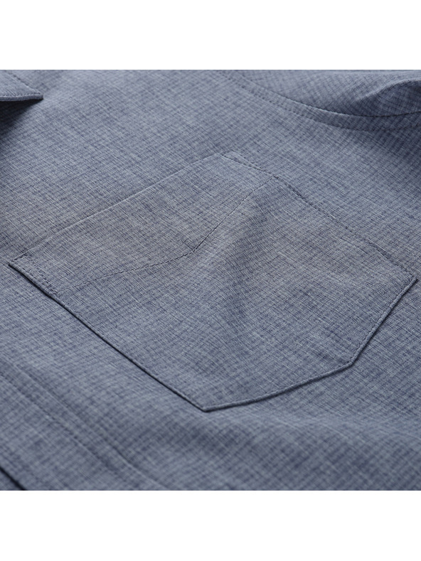 ALPINE PRO Moška hitro sušeča se srajca ALPINE PRO WERAN dk.metal blue