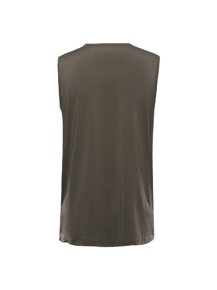 ALPINE PRO Moško hitro sušeče brezrokavno majico s cool dry ALPINE PRO GELAD 3 stone gray