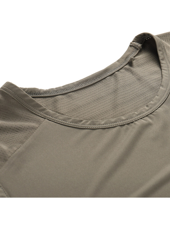 ALPINE PRO Moško hitro sušeče brezrokavno majico s cool dry ALPINE PRO GELAD 3 stone gray