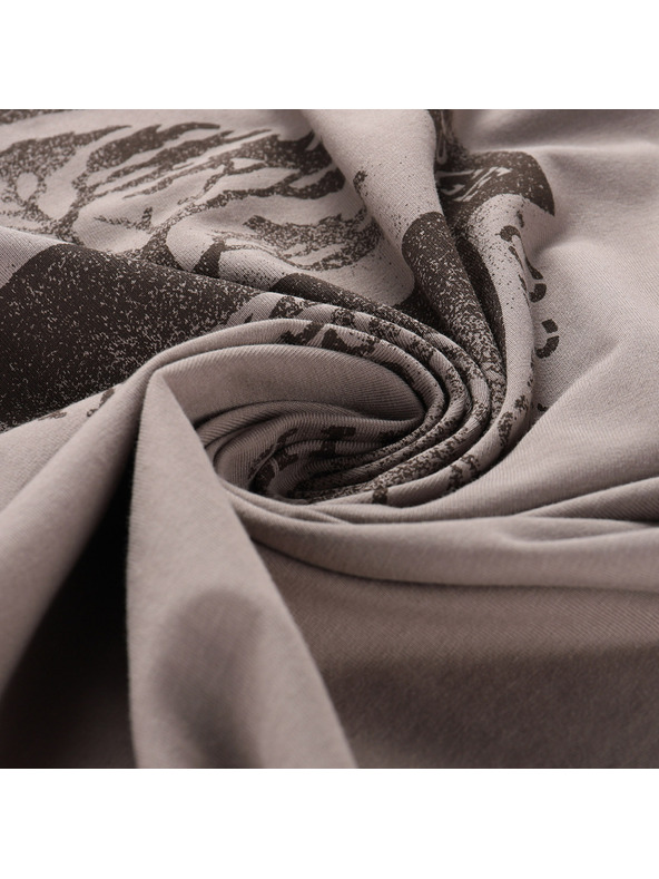 ALPINE PRO Moška bombažna majica ALPINE PRO DORG driftwood varianta pa