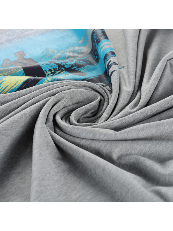 ALPINE PRO Moška majica iz materiala, ki se ne mečka, ALPINE PRO GORAF 2 high rise varianta pa