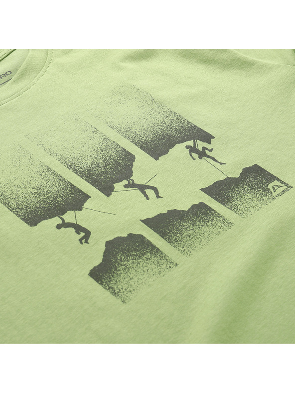 ALPINE PRO Moška hitro sušeča majica s cool dry ALPINE PRO BOLEN 2 peridot varianta pb
