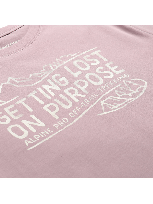 ALPINE PRO Moška bombažna majica ALPINE PRO DORG quail varianta pb