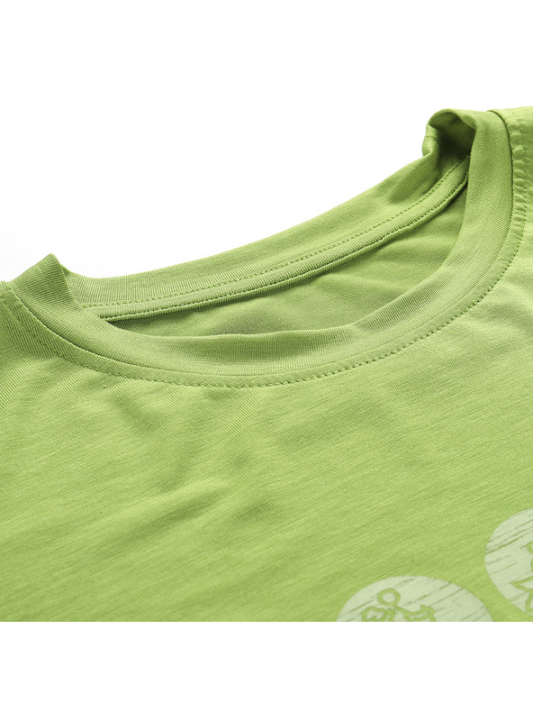 ALPINE PRO Moška funkcionalna majica z antibakterijsko obdelavo ALPINE PRO LYOR peridot