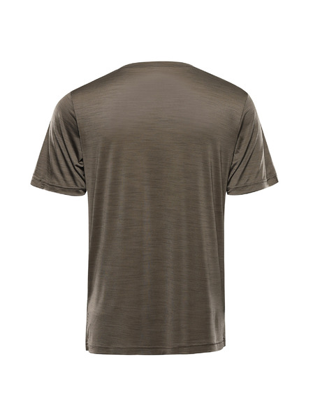 ALPINE PRO Moška hitro sušeča majica s cool dry ALPINE PRO BASIK stone gray