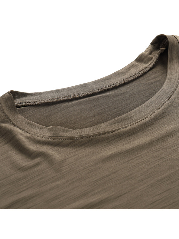 ALPINE PRO Moška hitro sušeča majica s cool dry ALPINE PRO BASIK stone gray