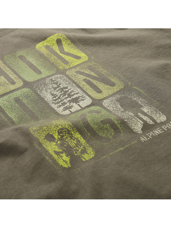 ALPINE PRO Moška hitro sušeča majica s cool dry ALPINE PRO BOLEN 2 stone gray varianta pa