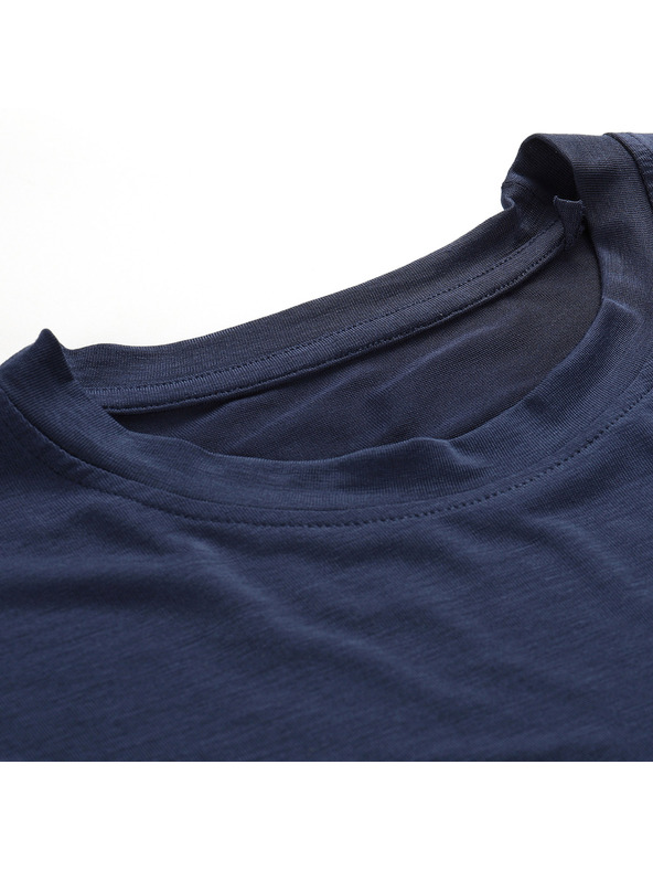 ALPINE PRO Moška funkcionalna majica z antibakterijsko obdelavo ALPINE PRO LYOR moonlit ocean