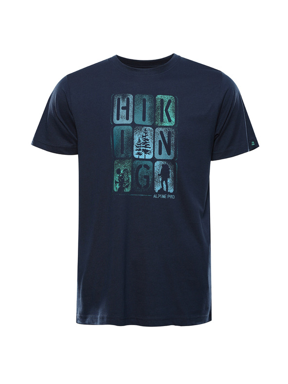 ALPINE PRO Moška hitrosušeča majica s cool dry ALPINE PRO BOLEN 2 moonlit ocean varianta pa