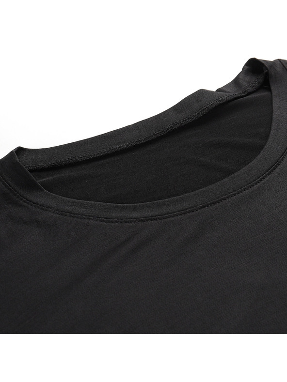 ALPINE PRO Moška hitro sušeča majica s cool dry ALPINE PRO MARETH black