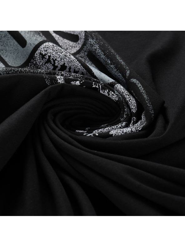 ALPINE PRO Moška hitro sušeča majica s hladnim sušenjem ALPINE PRO BOLEN 2 črna različica pa