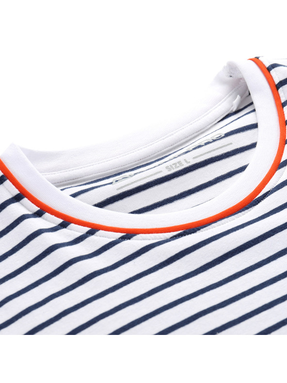 ALPINE PRO Moška bombažna majica z spreminjajočim se tiskom ALPINE PRO NAMOR moonlit ocean