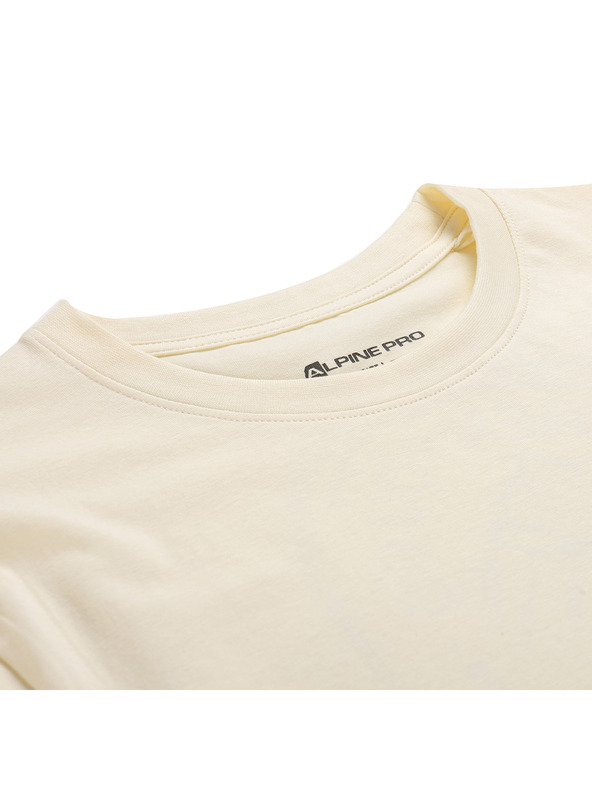 ALPINE PRO Moška bombažna majica ALPINE PRO DORG cream varianta pd