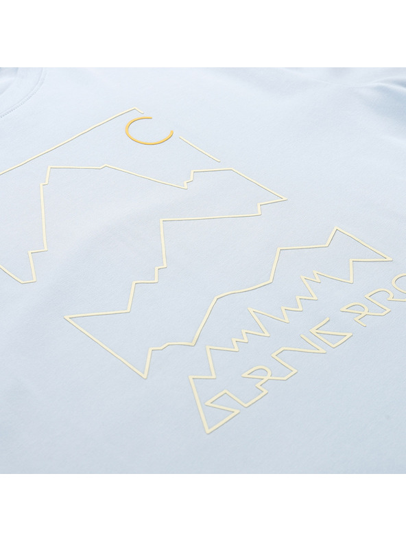 ALPINE PRO Moška bombažna majica ALPINE PRO DORG skyride varianta pc