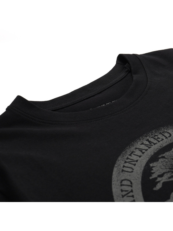 ALPINE PRO Moška bombažna majica ALPINE PRO DORG black varianta pa