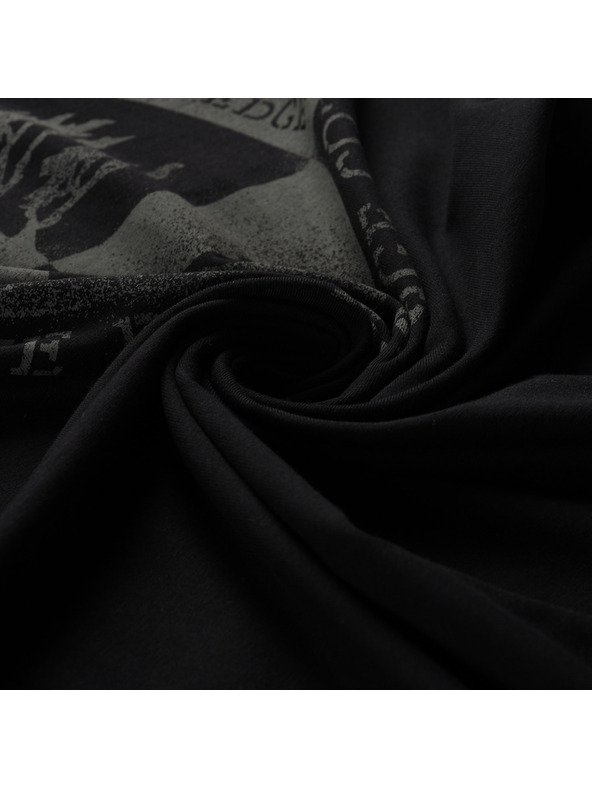 ALPINE PRO Moška bombažna majica ALPINE PRO DORG black varianta pa