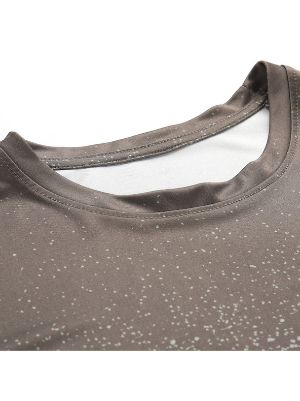 ALPINE PRO Moška funkcionalna majica s cool dry ALPINE PRO QUATR stone gray varianta pd