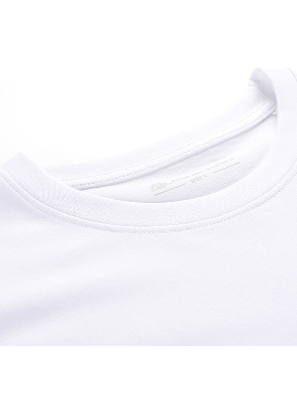 ALPINE PRO Moška bombažna majica ALPINE PRO DOMEN white varianta pa