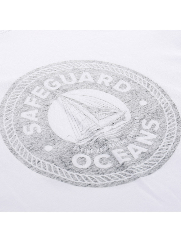 ALPINE PRO Moška bombažna majica ALPINE PRO DOMEN white varianta pa