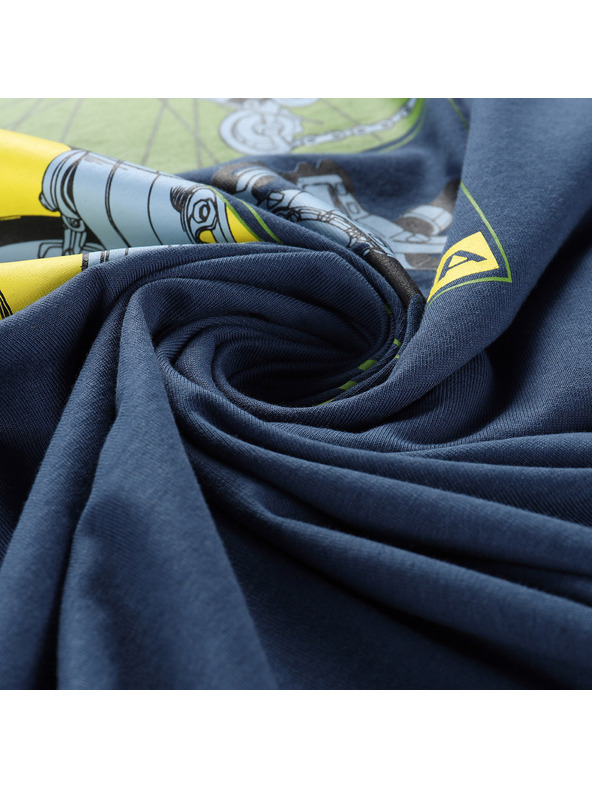 ALPINE PRO Moška majica iz organske bombažne ALPINE PRO TERMES 3 blue wing teal varianta pa