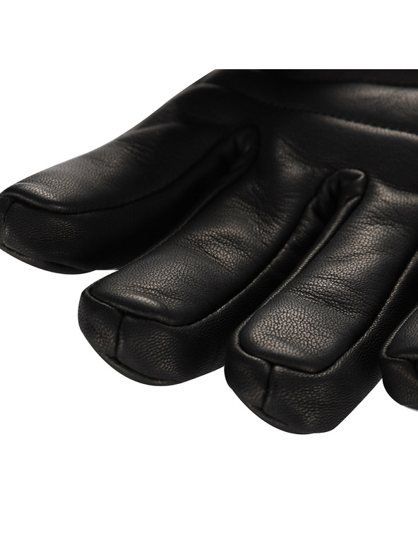 ALPINE PRO Smučarske usnjene rokavice ALPINE PRO UWEQE black
